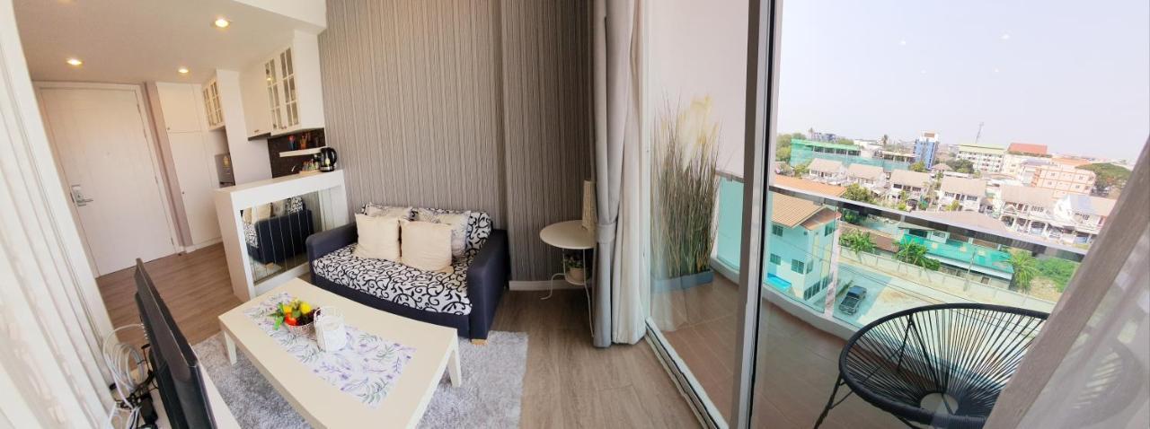 Sweet Seaview Flr6 With Toproop Pool Flr7 At The Blux Bangsaen Buitenkant foto