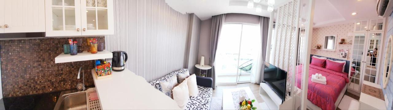 Sweet Seaview Flr6 With Toproop Pool Flr7 At The Blux Bangsaen Buitenkant foto