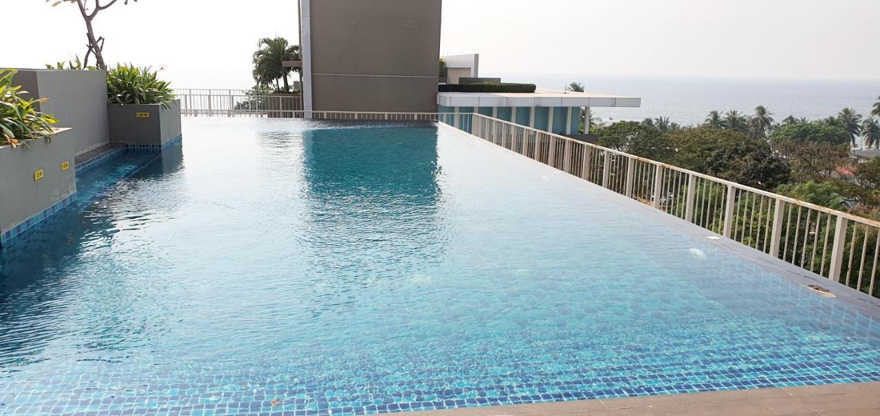 Sweet Seaview Flr6 With Toproop Pool Flr7 At The Blux Bangsaen Buitenkant foto